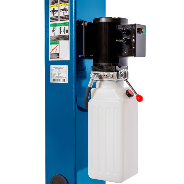 Автоподъемник двухстоечный ROSSVIK T4Е г/п 4.0т, 220В. Синий