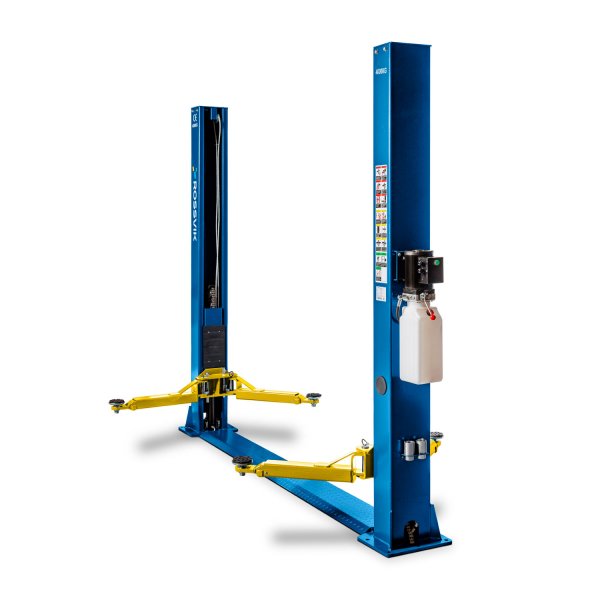 Автоподъемник двухстоечный ROSSVIK T4Е г/п 4.0т, 220В. Синий