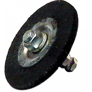 Щетка Rossvik обрезиненная 75х6мм под 3-х кулачковый патрон